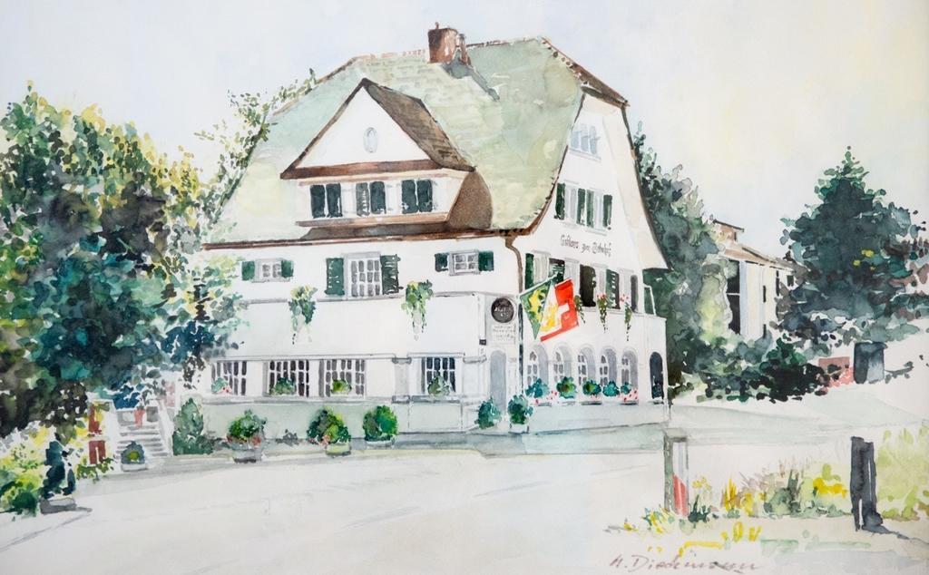 Gasthaus Zum Bahnhof Berg Eksteriør bilde